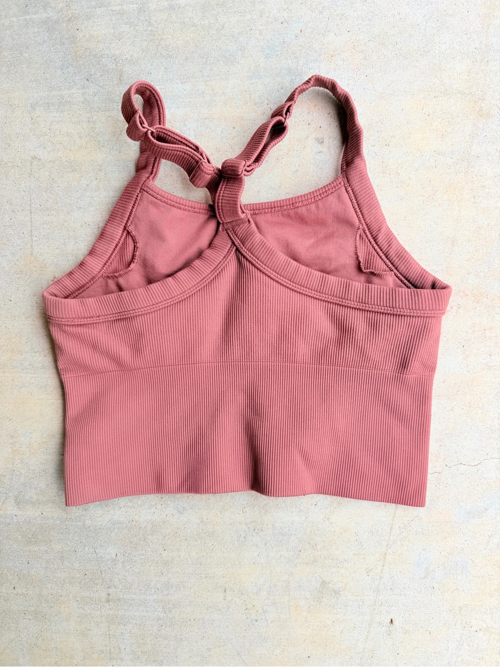 Alo Small Ribbed Bra - Picture 4 of 4